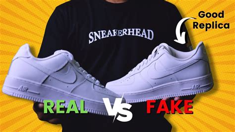 how to spot a fake nike air force 1|air force 1s scam.